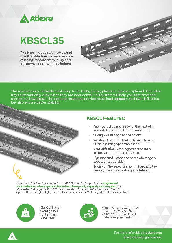 KBSCL35 - Product Sheet